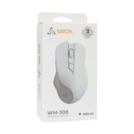 SBOX WM-308 belaidė pelė, balta