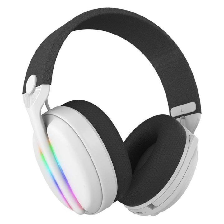 Subsonic Vektra belaidės žaidimų ausinės, baltos