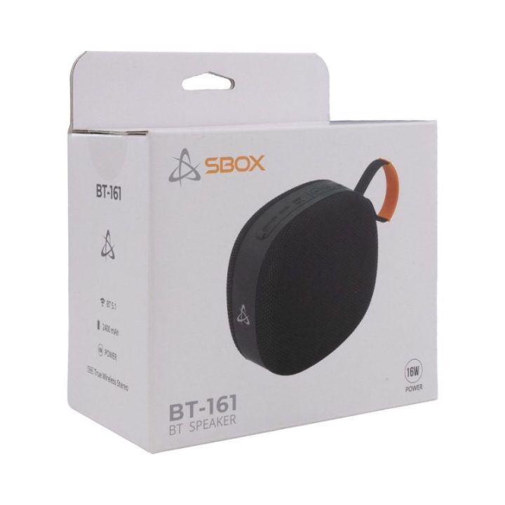 SBOX BT-161 Bluetooth garsiakalbis, juodas