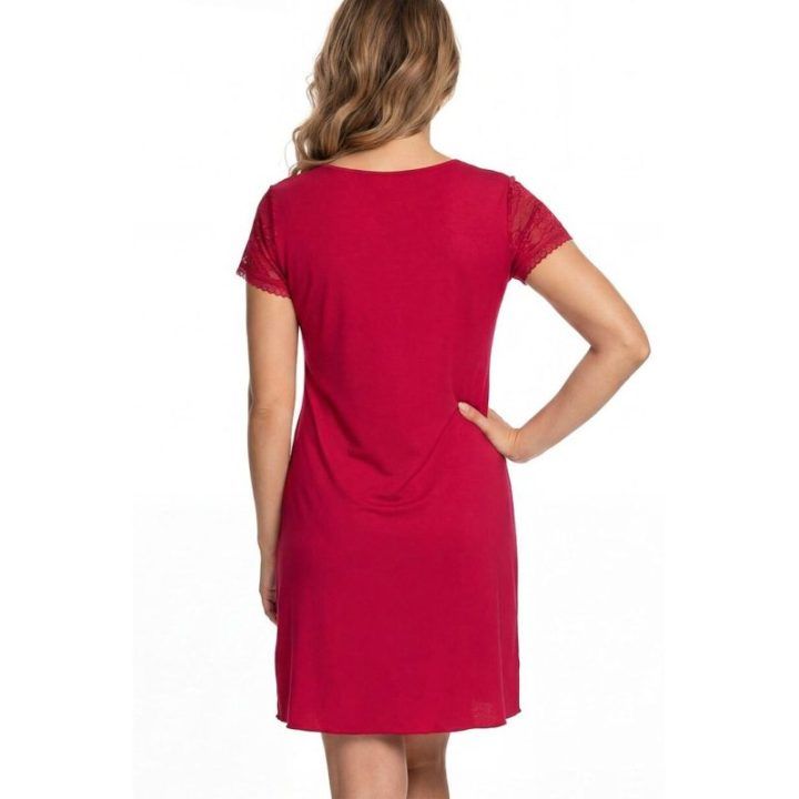 Naktiniai marškiniai su nėrinių detalėmis Donna