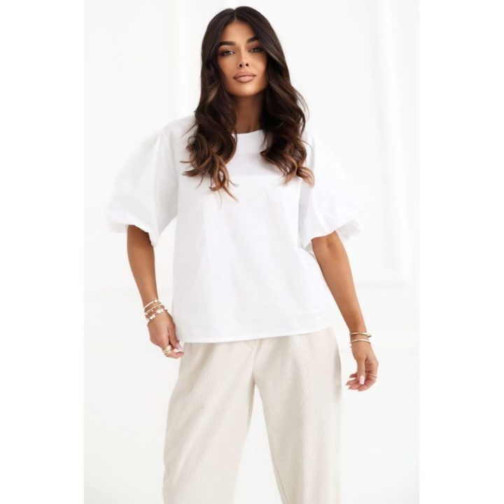 Balta palaidinė Italy Moda