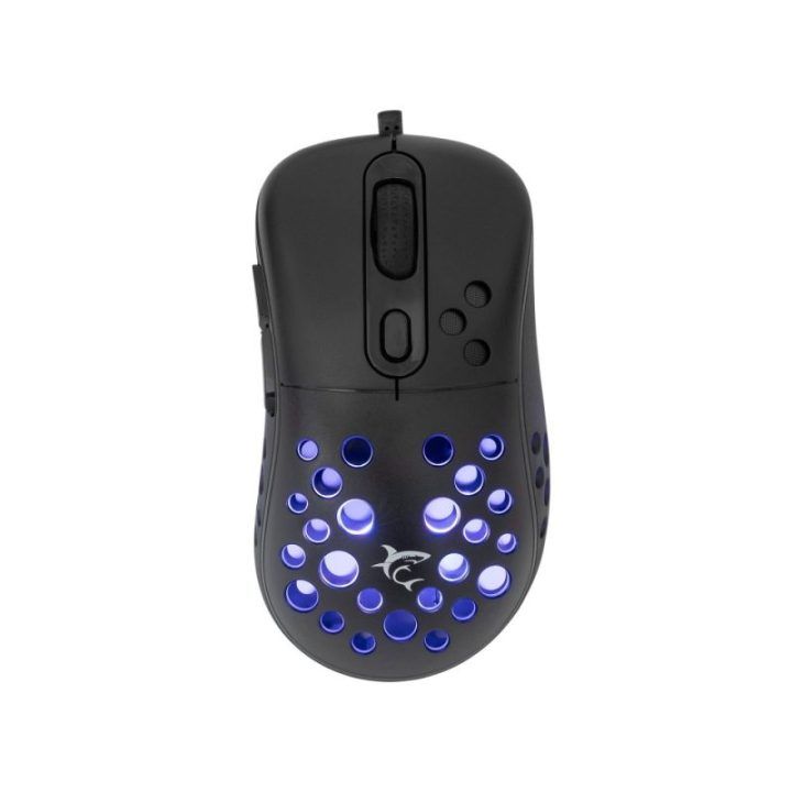 White Shark AZRAEL-B GM-5013 žaidimų pelė, juoda
