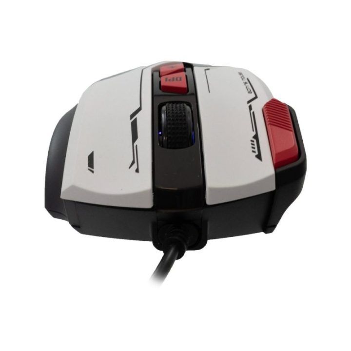 Baracuda MANTA-W BGM-042 žaidimų pelė, balta