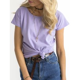 Marškinėliai šviesiai violetiniai