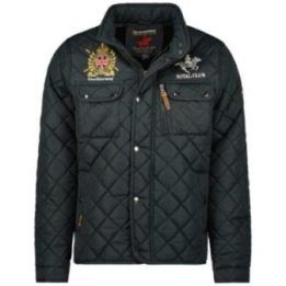 Vyriška dygsniuota striukė Geographical Norway Belificio, juoda