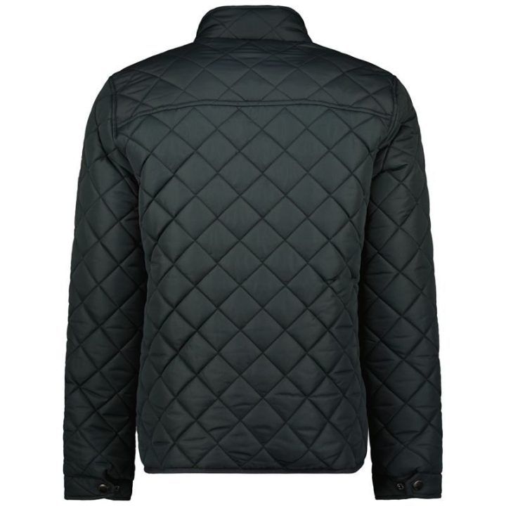 Vyriška dygsniuota striukė Geographical Norway Belificio, juoda