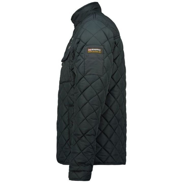 Vyriška dygsniuota striukė Geographical Norway Belificio, juoda