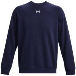 Vyriškas džemperis Under Armour Rival Fleece Crew, tamsiai mėlynas