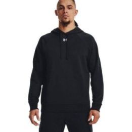 Vyriškas džemperis su gobtuvu Under Armour Rival Fleece, juodas