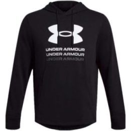 Vyriškas džemperis su gobtuvu Under Armour, juodas