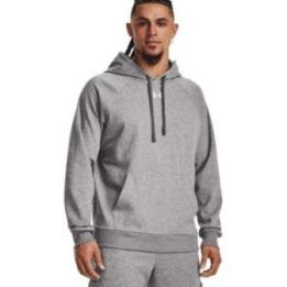 Vyriškas džemperis su gobtuvu Under Armour Rival Fleece, pilkas