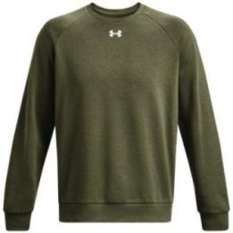 Vyriškas džemperis Under Armour Rival Fleece Crew, chaki spalvos