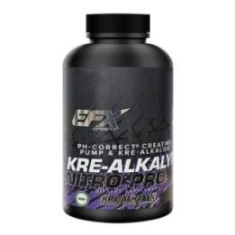 Kreatino kapsulės EFX Kre-Alkalyn Nitro Pro 120 kapsulių