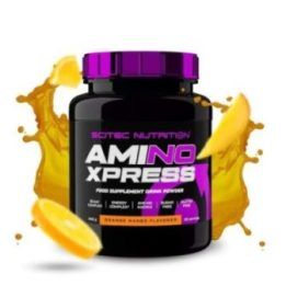 Amino rūgštys Scitec Nutrition Ami-NO Xpress 440 g, apelsinų ir mangų skonio