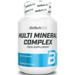 Mineralų tabletės BioTechUSA Multi Mineral Complex 100 tablečių