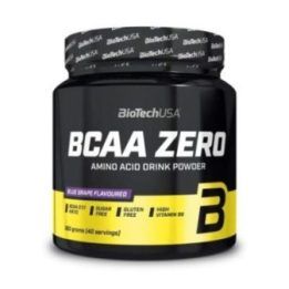 BCAA amino rūgščių milteliai BioTechUSA BCAA Zero 360 g, mėlynių vynuogių skonio