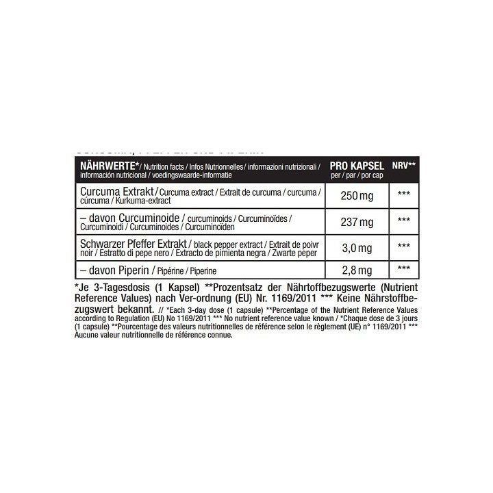 Kurkumino kapsulės Sinob Curcumin 95% 60 vnt