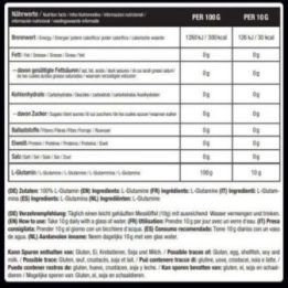 L-glutamino milteliai Sinob Core 500 g
