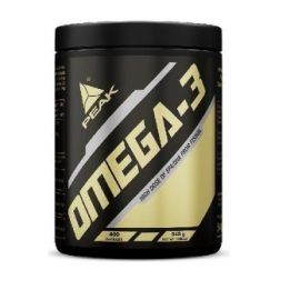 Omega-3 žuvų taukų kapsulės Peak Omega-3 400 kapsulių