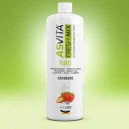 ASVita Fresh Mix braškių skonio gėrimo koncentratas 1 l