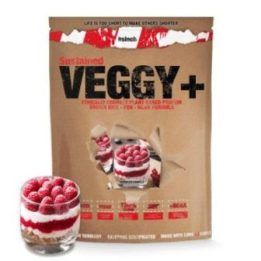Augaliniai baltymų milteliai Sinob VEGGY+ VEGAN PROTEIN 900 g, vanilės sausainio skonio