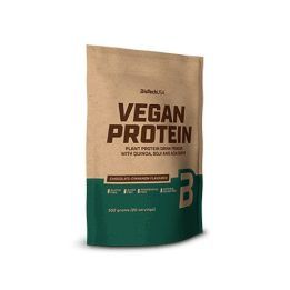 Augaliniai baltymų milteliai BioTechUSA Vegan Protein 500 g, šokolado ir cinamono skonio