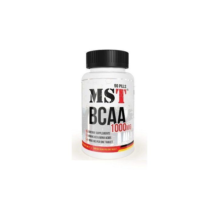 BCAA 1000 tabletės MST, 90 vnt