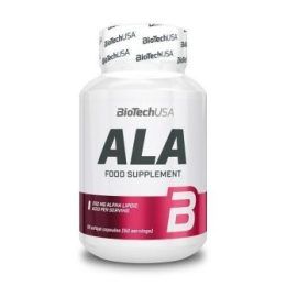BioTech ALA alfa lipoinė rūgštis, 50 kapsulių