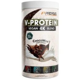 ProFuel veganiški 4 baltymų mišiniai V-PROTEIN, Choco Milk, 750 g