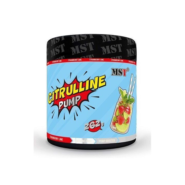 Citrulline Pump MST 262 g, braškių ir laimo skonio