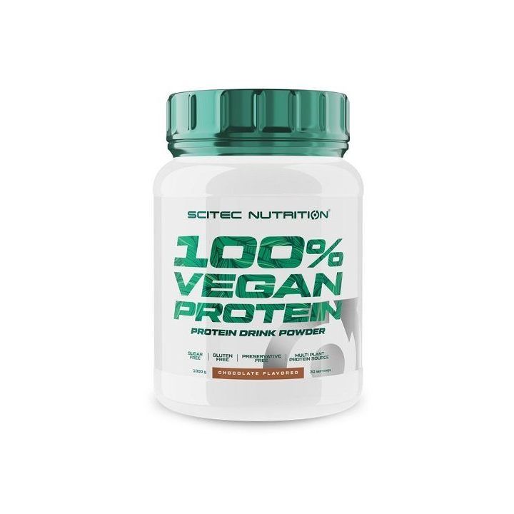 Augaliniai baltymų milteliai Scitec 100% Vegan Protein 1000 g
