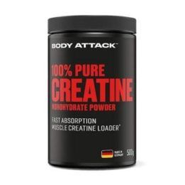 Kreatino monohidrato milteliai Body Attack 100 % Pure Creatine 500 g