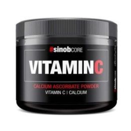 Vitaminas C, kalcio askorbatas milteliai Sinob Core 250 g