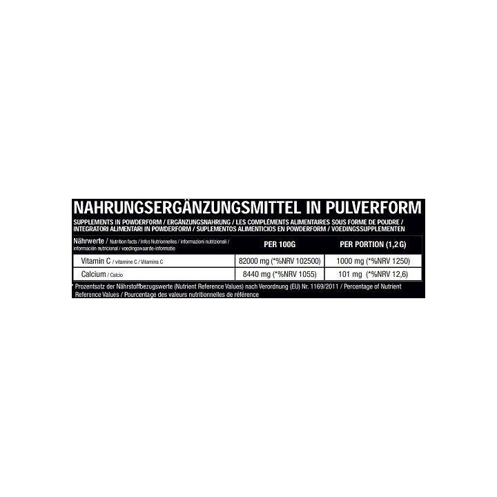 Vitaminas C, kalcio askorbatas milteliai Sinob Core 250 g