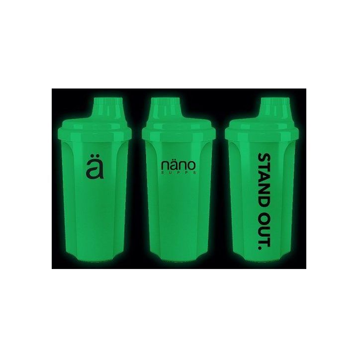 Nanosupps shakeris NANOBCAA 500 ml