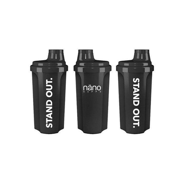 Nanosupps shakeris NANOBCAA 500 ml