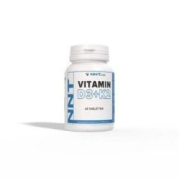 Vitaminas D3 + K2 NNT Labs 60 tablečių