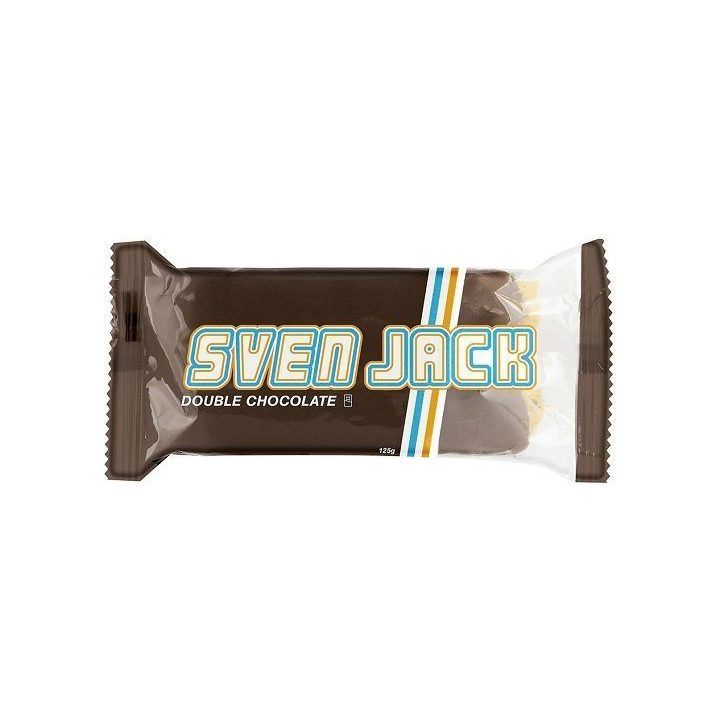 Energinis avižų batonėlis Sven Jack 24 × 125 g, Double Chocolate skonio