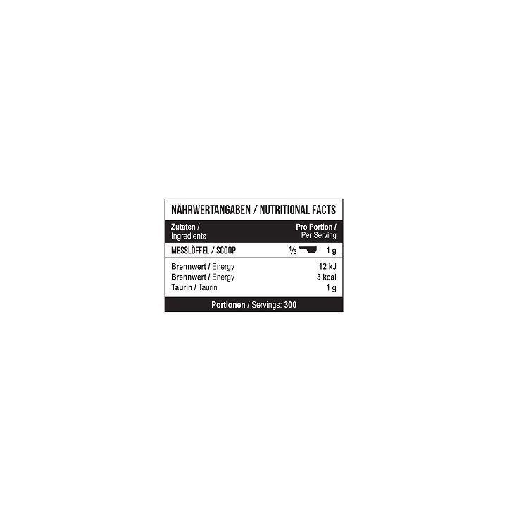 Taurino milteliai MST Taurine PWO 300 g, be skonio