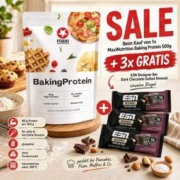 Baltymų kepimo mišinys MaxiNutrition Baking Protein 500 g
