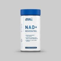 Maisto papildas kapsulėmis Applied Nutrition NAD+ Resveratrol 60 kapsulių