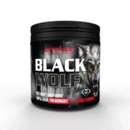Treniruočių booster Activlab Black Wolf 300 g, citrinų skonio