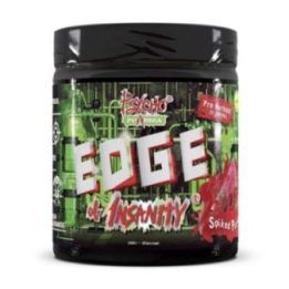 Treniruočių booster Psycho Pharma Edge of Insanity 310 g, miško uogų skonio