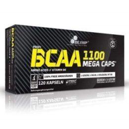 BCAA kapsulės Olimp BCAA Mega Caps 120 kapsulių