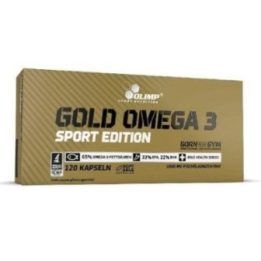 Omega-3 kapsulės Olimp Gold Omega 3 Sport Edition 120 kapsulių