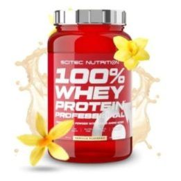 Išrūgų baltymų milteliai Scitec 100% Whey Professional 920 g, vanilės skonio