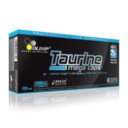 Taurino kapsulės Olimp Sport Nutrition Taurine Mega Caps 120 kapsulių