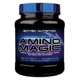 Amino rūgščių kompleksas Scitec Amino Magic 500 g, apelsinų skonio