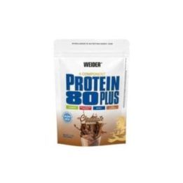Baltymų milteliai Weider Protein 80 Plus 500 g, šokolado skonio