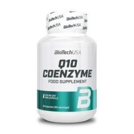 Kofermento Q10 kapsulės BioTechUSA Q10 Coenzyme 100 mg, 60 kapsulių